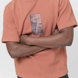 Mesh S/S T-Shirt Upupa Red SS24GR4C2WAUP