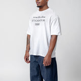 Logo T-Shirt Relaxed Fit Dusty White FN-UX-TSHI000013