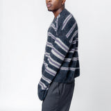 Mohair Blend Jumper Dark Grey Melange/Multi