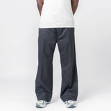 Wool Pants Grey Stripe