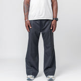 Wool Pants Grey Stripe