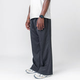 Wool Pants Grey Stripe