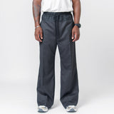 Wool Pants Grey Stripe