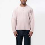 MC February Button Pullover Rose Gray HP56-JK107-23