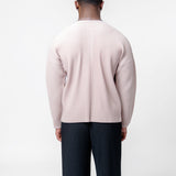 MC February Button Pullover Rose Gray HP56-JK107-23