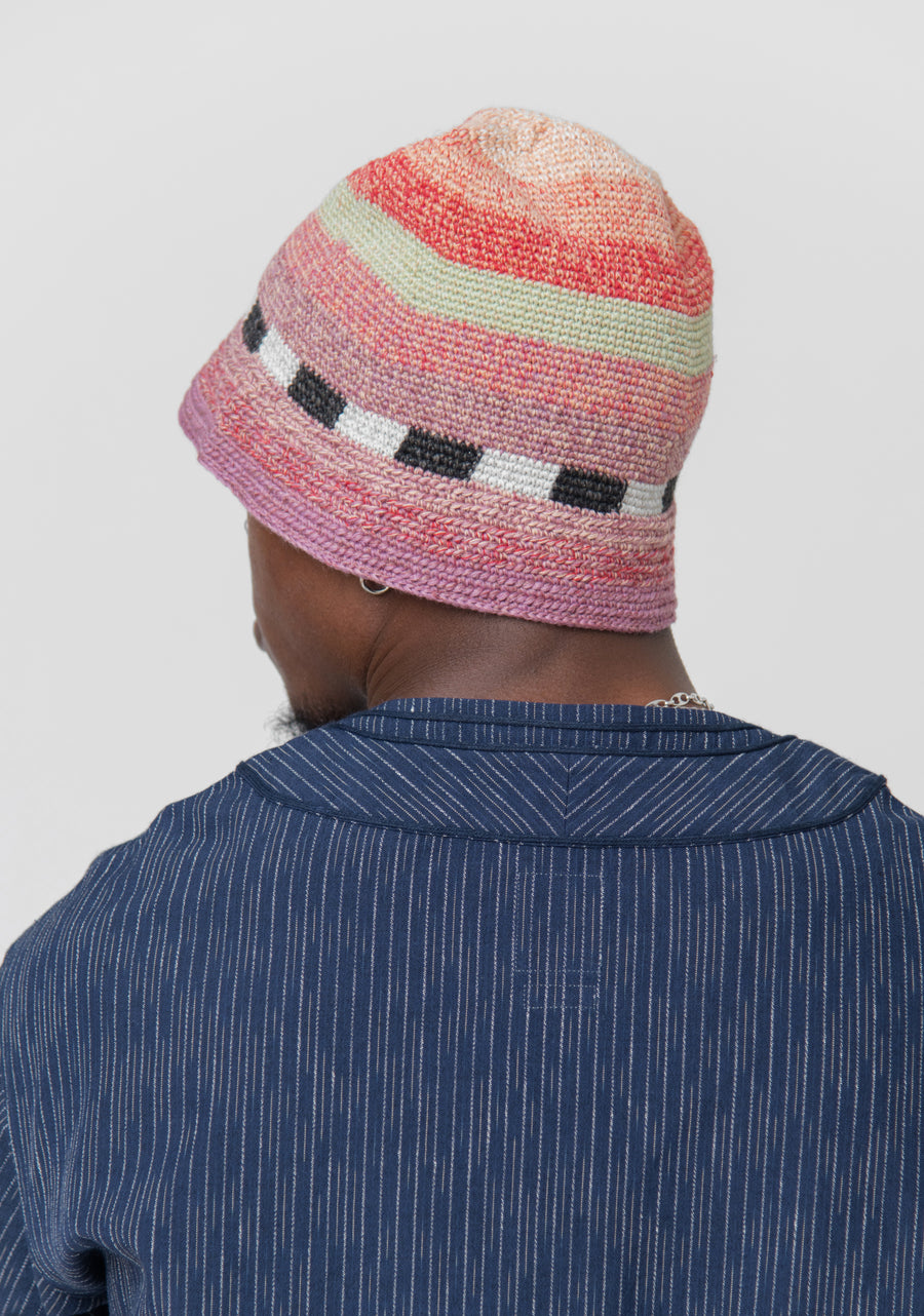 Meda Crochet Hat (N.D.) Red