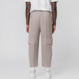 Cargo Pleated Trouser Sand Beige JF175-41