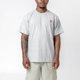 M S/S HW Relaxed Tee TNF Light Grey