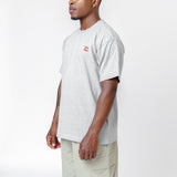 M S/S HW Relaxed Tee TNF Light Grey