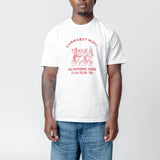 S/S Fun Run T-Shirt White/Red