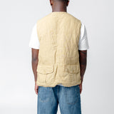 Gusto Down Vest Beige