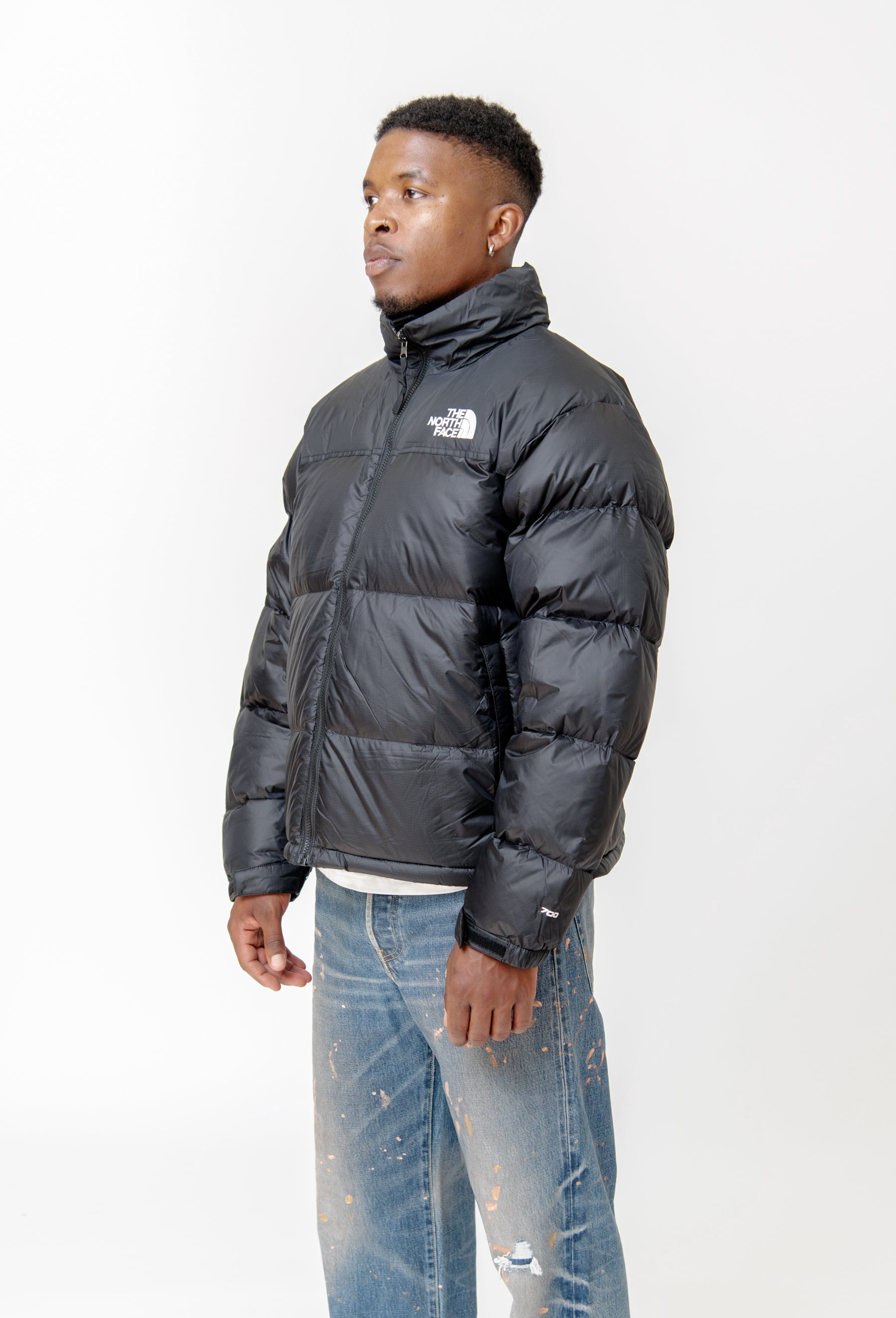 North face nuptse tnf black online