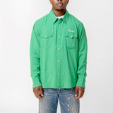 Four Corners L/S Green