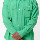 Four Corners L/S Green