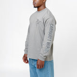 Long Sleeve Coordinate T-Shirt Misty Grey