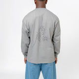 Long Sleeve Coordinate T-Shirt Misty Grey