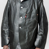 Junya Men Levis Leather Jacket Black