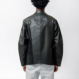 Junya Men Levis Leather Jacket Black