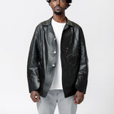 Junya Men Levis Leather Jacket Black