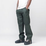 Flannel Shank Pants Dark Green AG111055CB