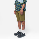 Colour Pleats Shorts Olive Khaki HP56-JF184-67