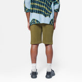 Colour Pleats Shorts Olive Khaki HP56-JF184-67