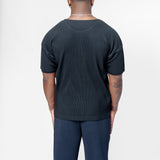 Basics Pleated T-Shirt Black HP57-JK520-15