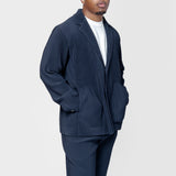 Basics Pleated Blazer Navy HP57-JD501-75