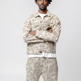 Duck Helston Jacket Camo Duck Black Bleached