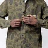 L/S Duck Shirt Camo Duck Green