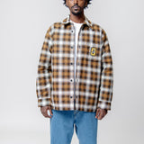 Monahan Shirt Monahan Check Hamilton Brown