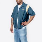 Douglas Shirt S/S Navy 0125105011012