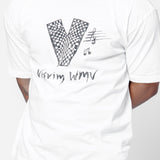 Jumbo Tee Short Sleeve V Crash Off White 0125105000014