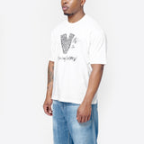 Jumbo Tee Short Sleeve V Crash Off White 0125105000014