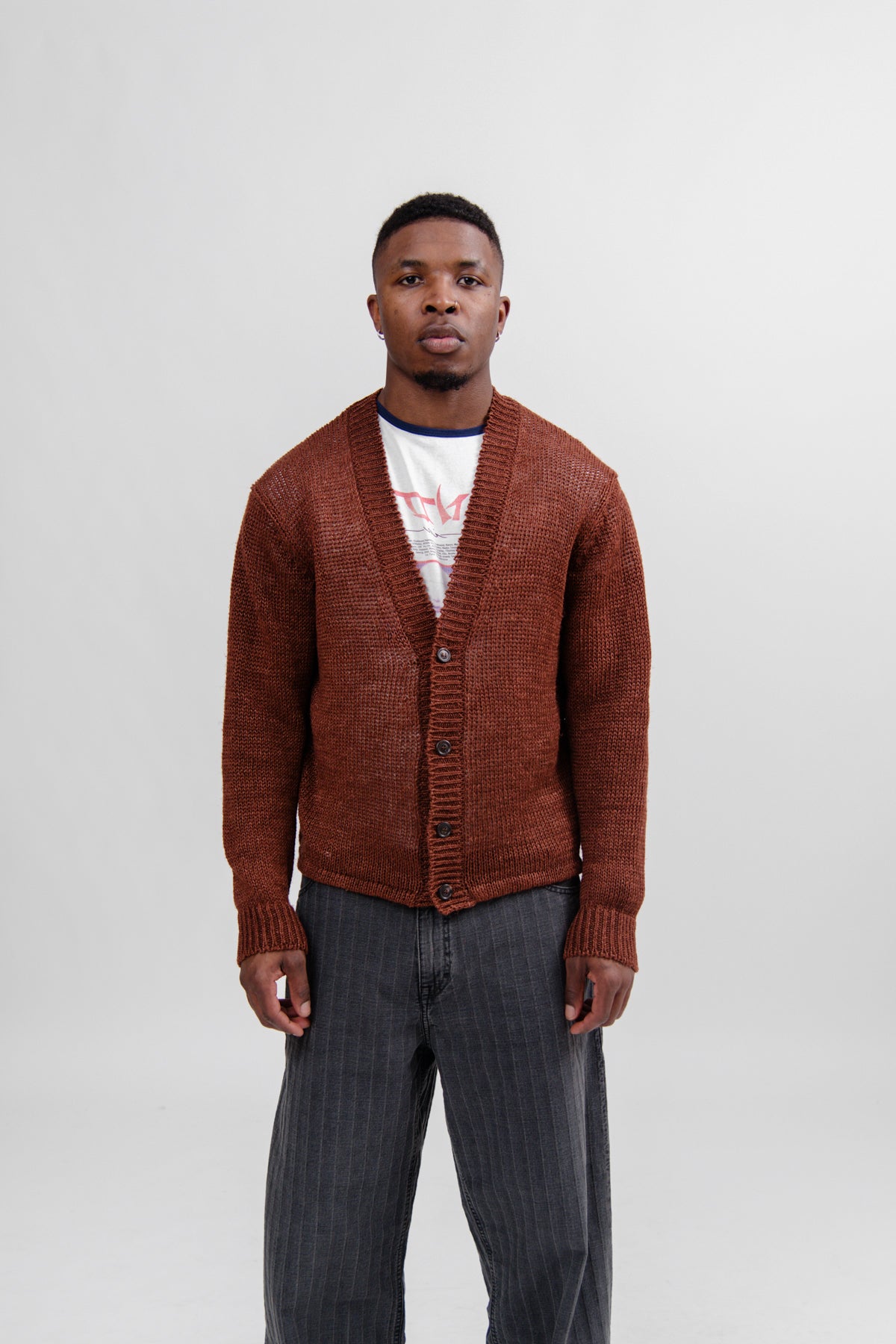 Academy Cardigan Ruby Magnificent Hemp M2243AR