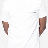 Short Sleeve Chest Print Logo Tee White FO-T026-S25