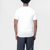 Short Sleeve Chest Print Logo Tee White FO-T026-S25