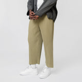 Tailored Pleats1 Trouser Khaki JF153-65