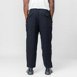 Milled Cropped Wool Pant