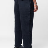 Milled Cropped Wool Pant