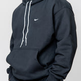 Nike Solo Swoosh Pullover Hoody Black/White DX1355-010