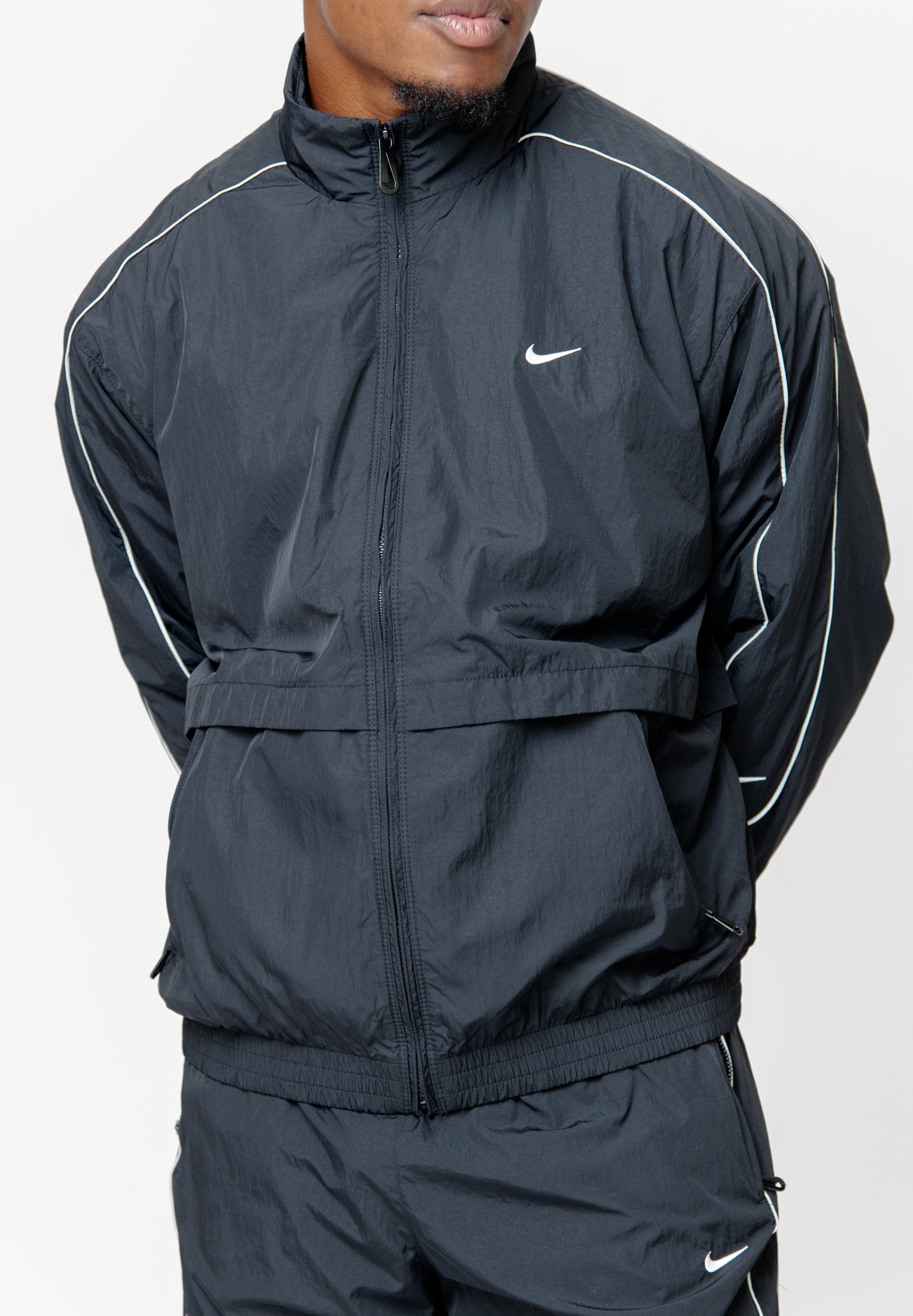 Nike archive cropped track jacket best sale