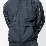 Nike Solo Swoosh Track Jacket Black/White FB8622-010