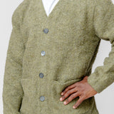 Cardigan Tumble Wool Fresh Moss