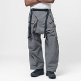 P30AL-E Encapsulated Nylon Ultrawide Drawcord Cargo Trouser Gen.1 Lightshell (WR) Gray