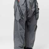 P30AL-E Encapsulated Nylon Ultrawide Drawcord Cargo Trouser Gen.1 Lightshell (WR) Gray