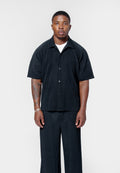 MC July Pleated Shirt Black HP58-JJ072-15