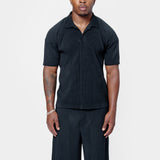 Basics Pleated Polo Black HP58-JM530-15