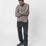 Framework Knit Sweater Khaki KN220-65