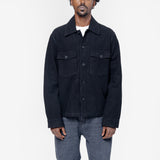 Evening Coach Jacket Black Brushed Cotton M4201EBBC